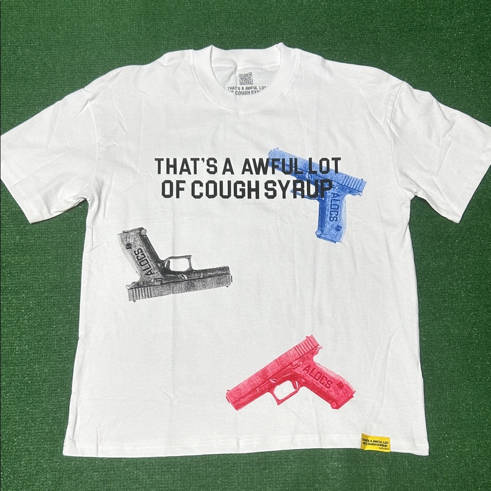 That’s a awful lot of cough syrup tee size M (used)